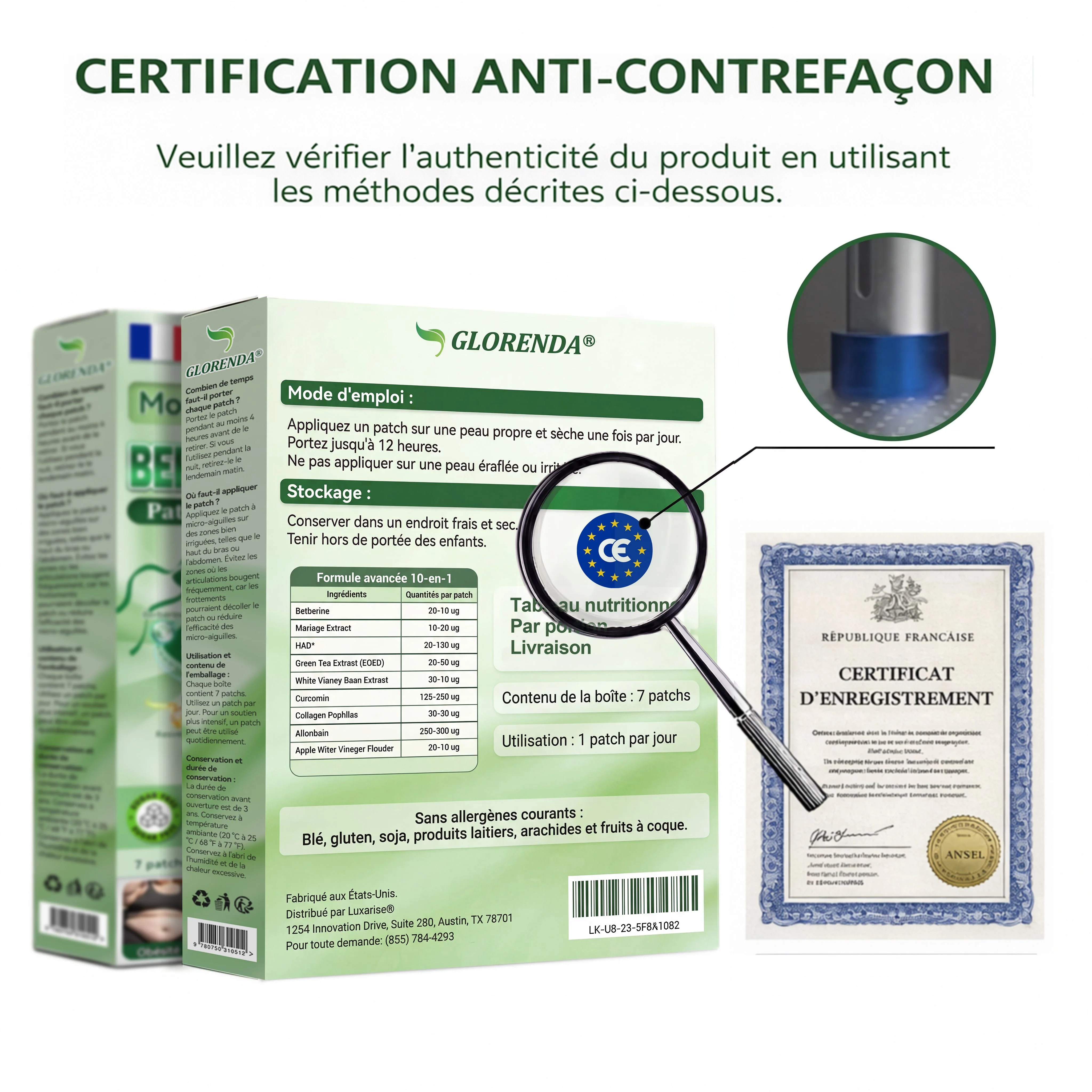 Plus que 10 boîtes ! 𝐆𝐋𝐎𝑹𝑬𝑵𝑫𝗔🎁 -30 % aujourd’hui ! Recommandée par les médecins : 4 à 6 boîtes pour éviter l’effet rebond. Dernière chance avant la nouvelle année ! 🎁 - Image 3